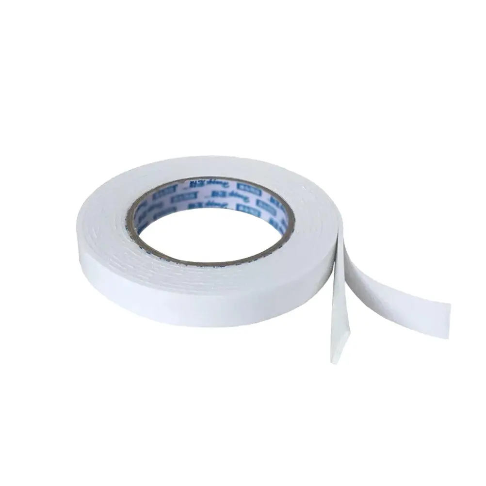 4Pcs 300x3cm Double Sided Pe Foam Adhesive Tape Strong Sticky Mounting Tape for Car Trims Nameplates Signs Windows Decoration