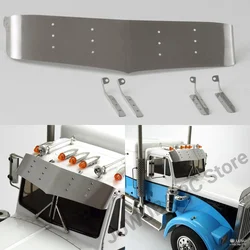 1/14 LESU RC Metal Sun Visor Parts GW-K021 For Tamiya King Hauler 1:14 Grand Hauler Tractor Truck Diy Model Car Accessories