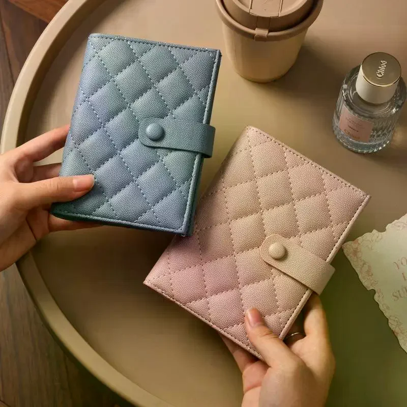Passport Holder Wallet Korean Style Minimalist Slim & Compact Travel Passport Case With Card Pockets Passport Cover
