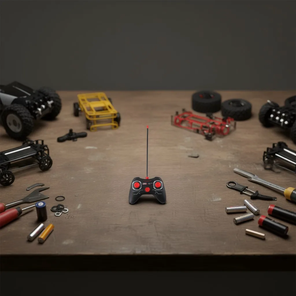 

Brand New High Quality RC Remote Control Electric Motors Transmitter For 4 Channels RC Model Remote Controller