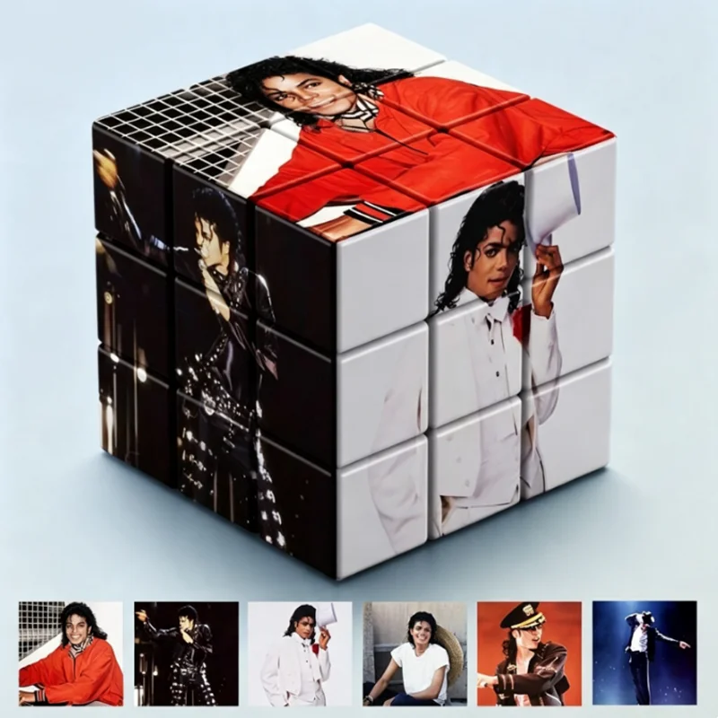 Michael Jackson - Student toy of a three-layer Rubik's Cube with a high-quality appearance, as a gift for relieving stress. - view 3