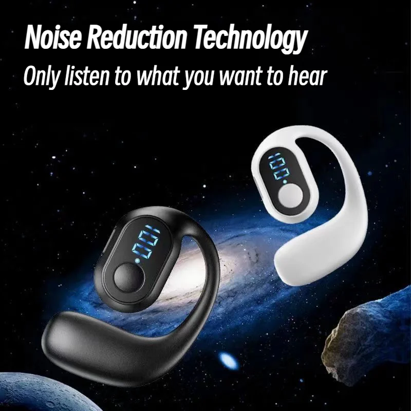 Auricular KY2 PRO inalámbrico Bluetooth 5,3, pantalla LED de alimentación, batería de larga duración, Control de botón, Audio HiFi 3D para uso diario