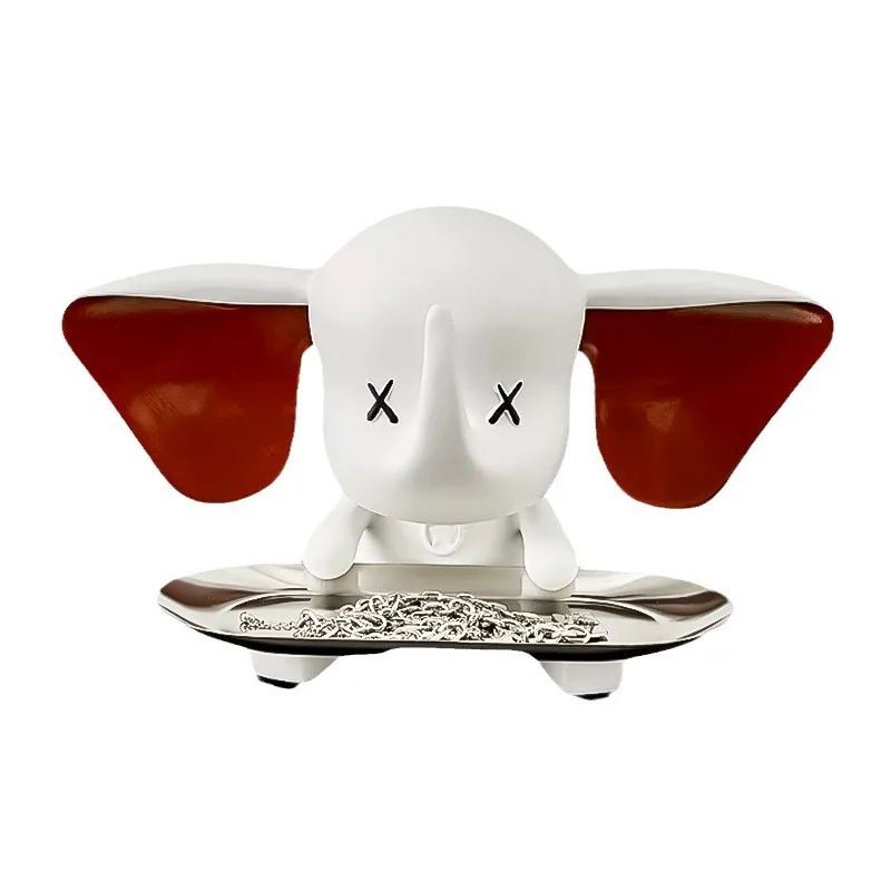 

Light luxury Dumbo tray ornament entrance key storage decoration living room housewarming