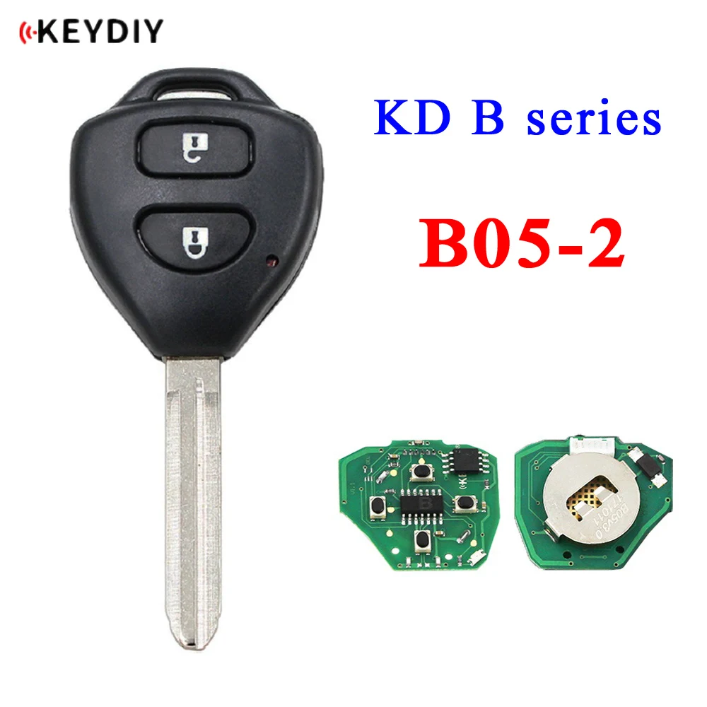 

KEYDIY B series B05-2 2 Button Universal Remote Control for KD-MAX KD900 KD900+ URG200 KD-X2 Mini KD For Toyota Style