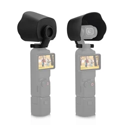 PULUZ Zonnescherm Lens Beschermhoes Kap Voor DJI OSMO Pocket 3 ABS Case Voorkomen Verblinding Zonnekap Handheld Gimbal Camera Accessorie