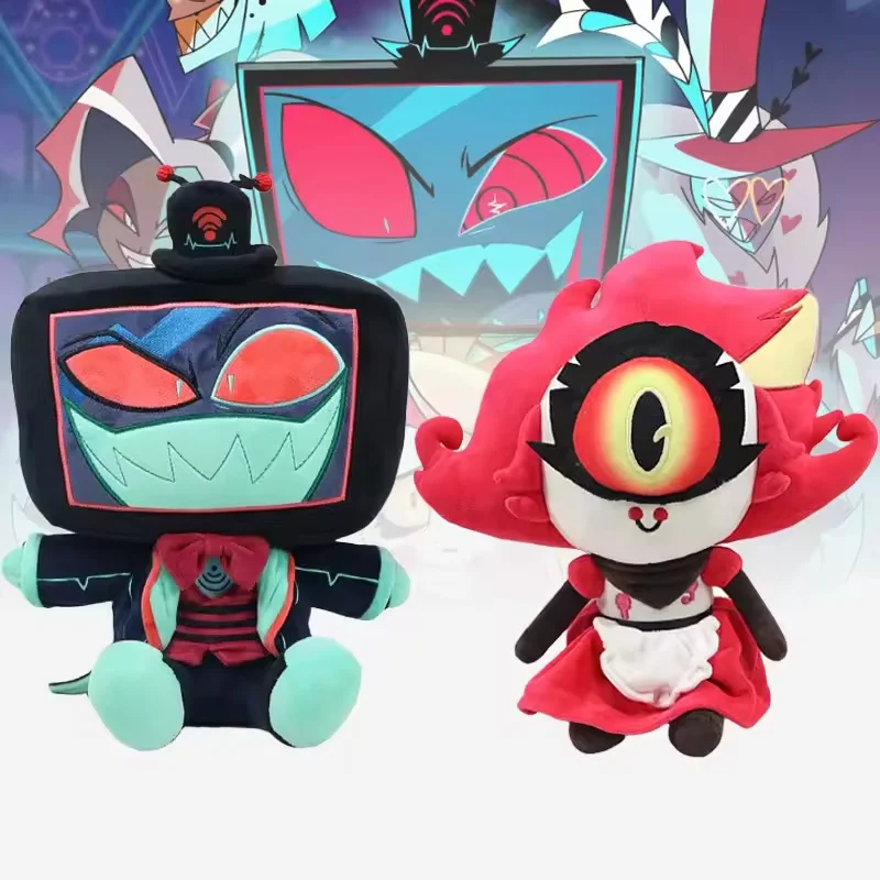 

Hazbin Hotel Plush Toys Funny Anime-Related Merchandise Fan Hobby Collectibles Exquisite Desktop Decorative Item Gift For Friend