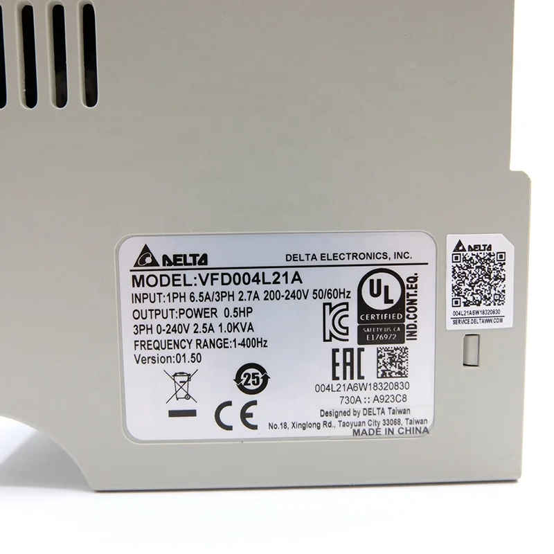 Obrázek 6: Podílet se VFD-M řada invertor frekvence konvertor VFD004L21A pro střídavého motorový