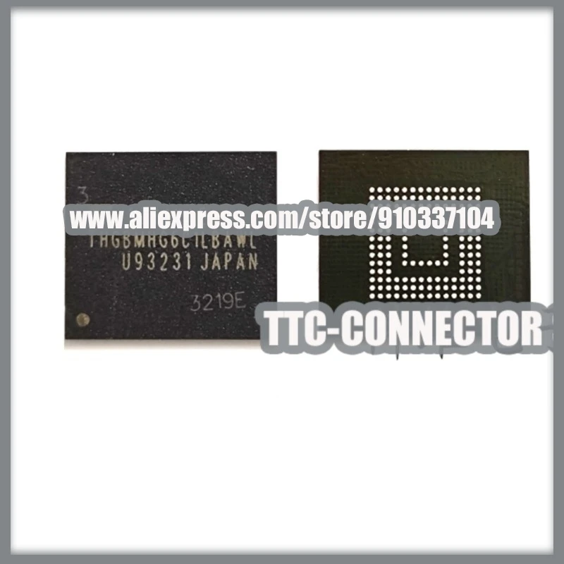 5pcs/lot THGBMHG6C1LBAWL THGBMJG6C1LBAB7 THGBMJG6C1LBAU7 KE4CN4A5A KLMAG4FE4B-B001 chips Memory ICs Electronic good quality