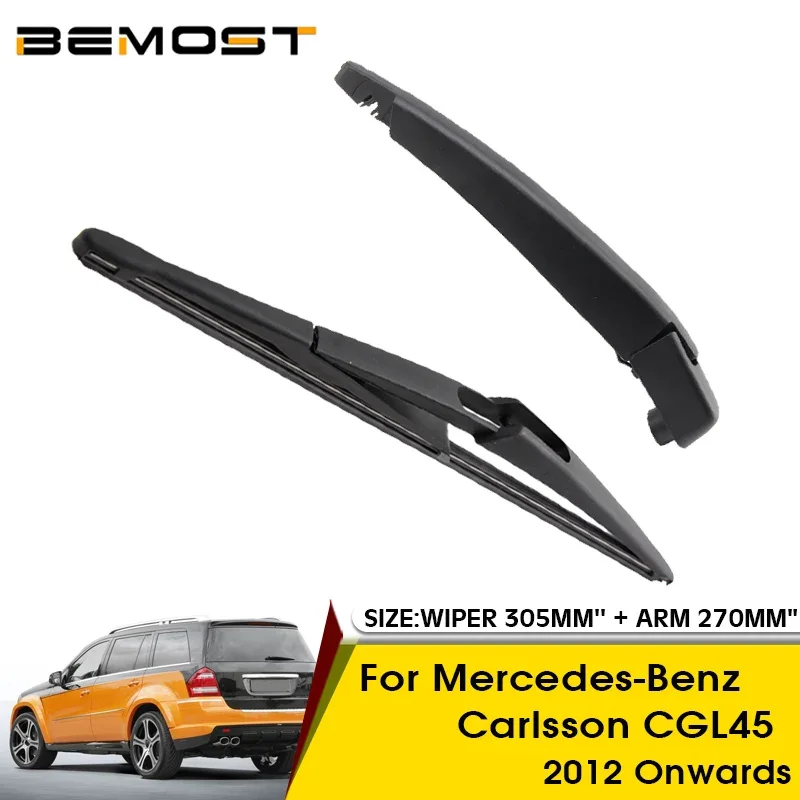 Car Wiper Blade For Mercedes-Benz Carlsson CGL45 2012- RearBack Windshield Windscreen Rear Wiper 305mm+Arm 270mm Car Accessories