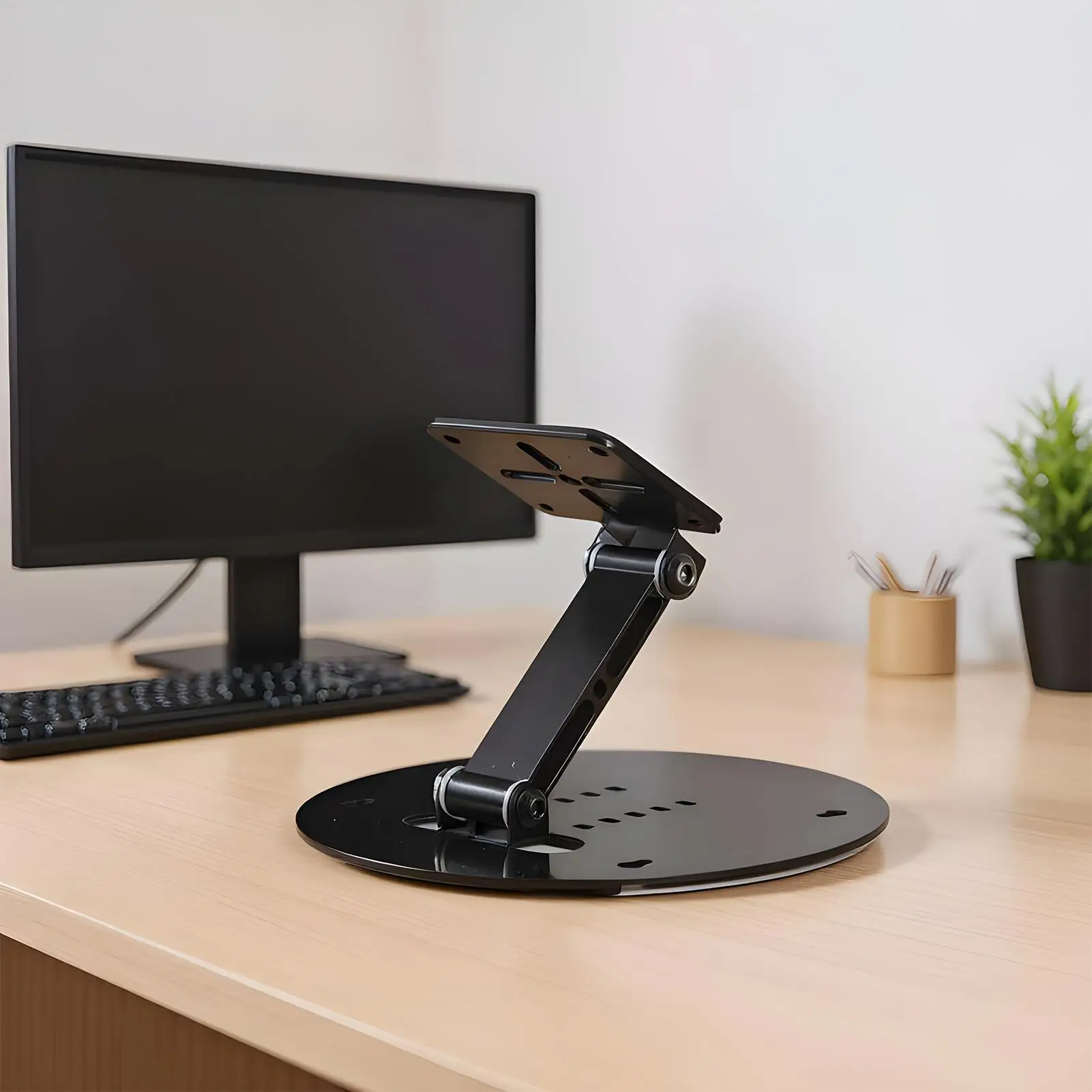 Металлическая подставка для проектора, складная настольная настенная потолочная подставка с регулировкой на 180 градусов для большинства мини-проекторов