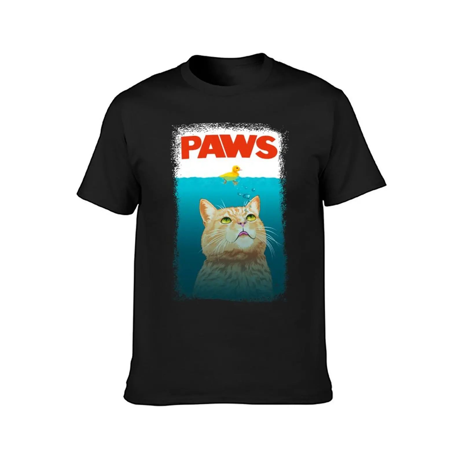 Paws! T-Shirt sweat quick drying anime clothes mens graphic t-shirts anime