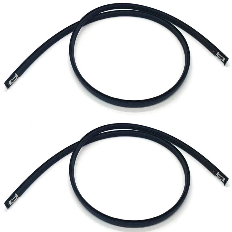 1PAIR For HONDA JAZZ FIT 2005-2008 GD1 GD3 Car Roof Seal Strip Car Roof Drip Rubber Seal Strip OEM:74306-SAA-003 74316-SAA-003