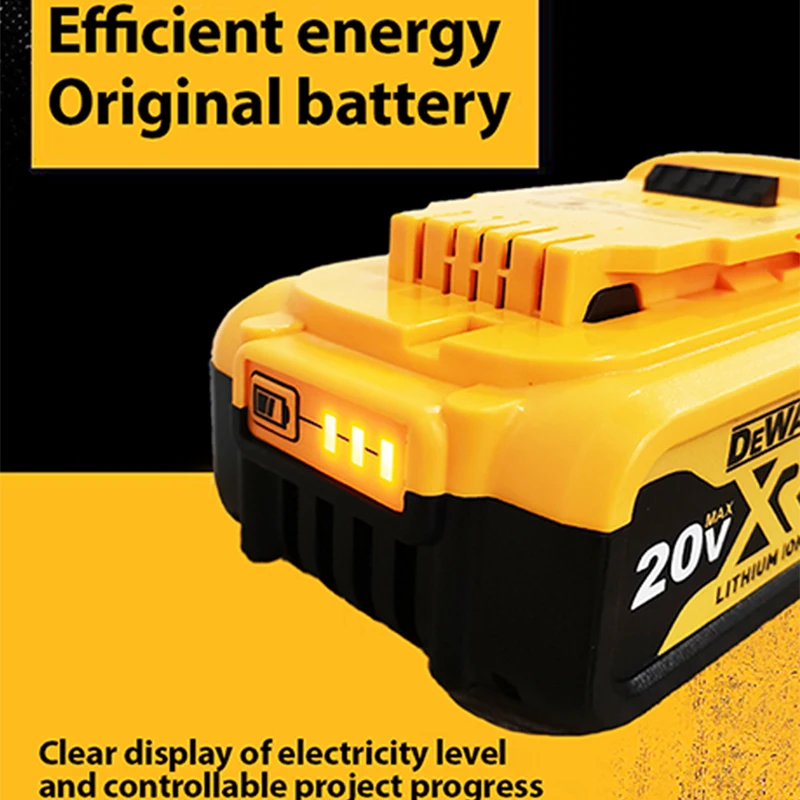 Dewalt Lithium Ion Batterij 20V 5.0ah Vervangende Li-Ion Batterij Voor Dewalt Power Tool Batterijen