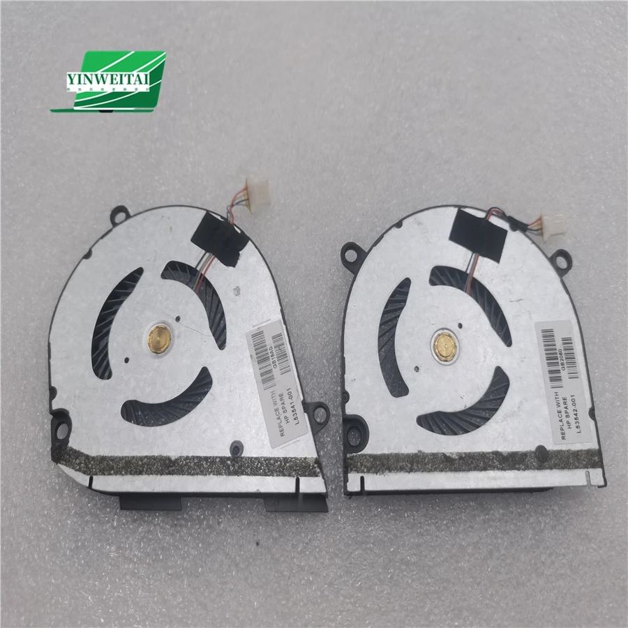 Fan for HP ENVY X360 15-DS 15-DR 15-DR0004TX 0006TX L53542 L53541-001 TPN-W142 TPN-W143 ND75C23-18J04 18J03 FLB6 DFS5K12115491H