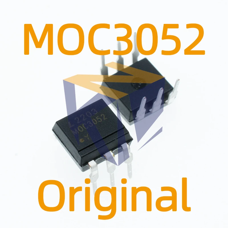 10pcs MOC3052 DIP-6 MOC3052-A DIP-5 Photocoupler MOC3052M PC3SD12NTZAF TLP3052 original