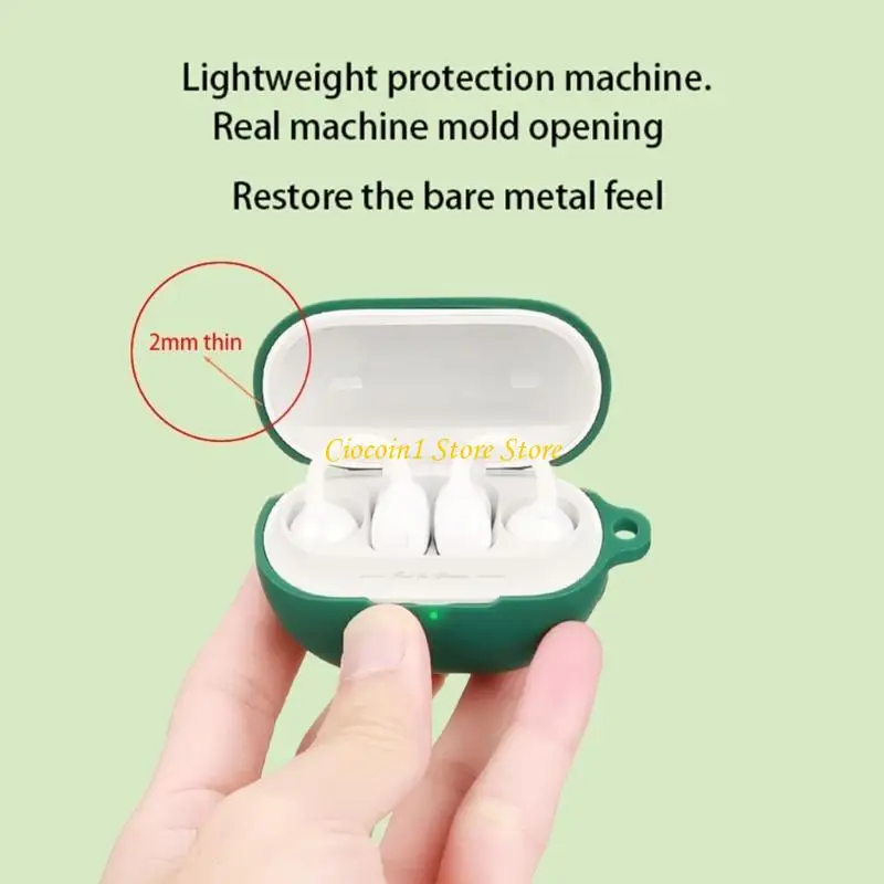 A3PC غطاء سماعة الرأس قابلة للغسل غسيل الأكمام المضادة للسكن قذيفة السيليكون غير