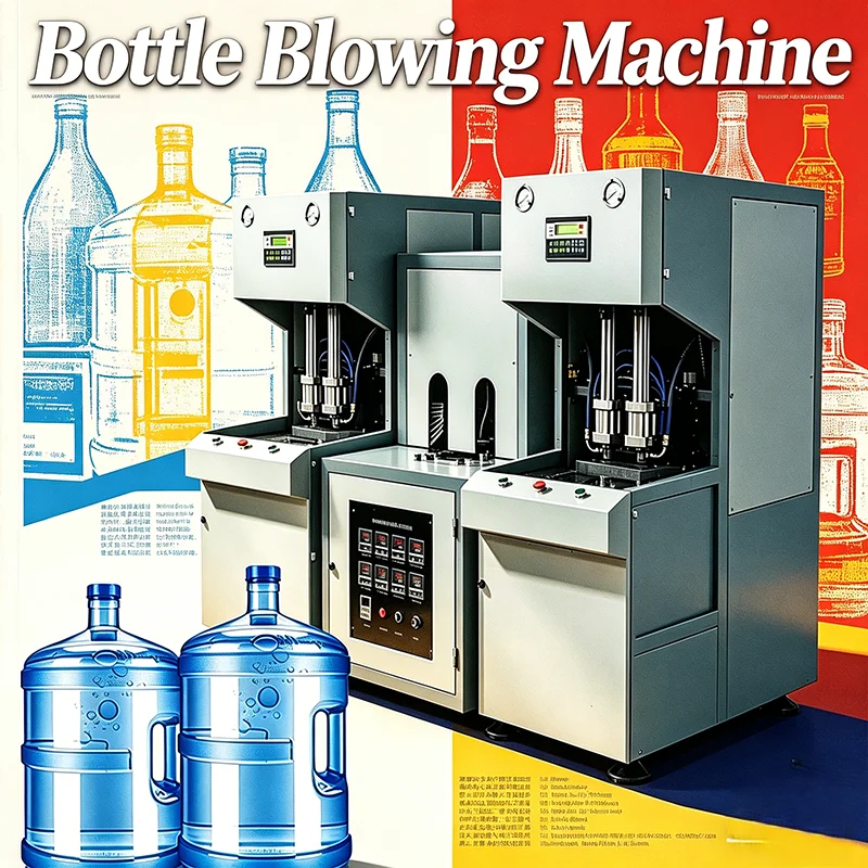 6 Cavity Fully Automatic Pet Stretch Blow Molding Machine for 1.25L CSD Beverage Bottle