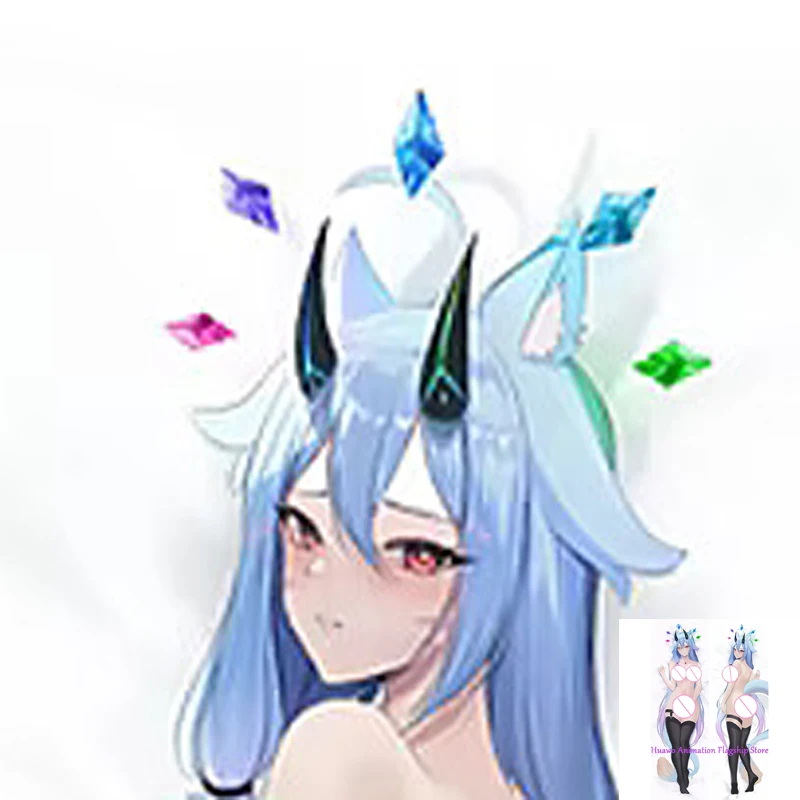 

Dakimakura Anime Pillow Cover Raivy Double Sided Print 2Way Cushion Cover Xmas Gifts