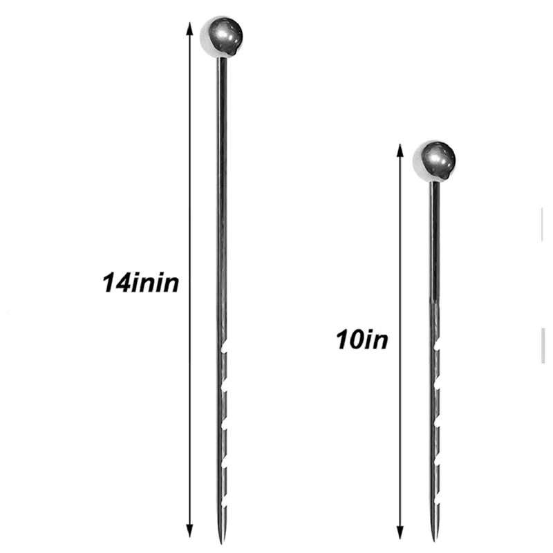 BHBD-10-14Inch Soil Sampler Probe Monitor Soil Sampler And Moisture Meter For Lawn Plant Garden Farm Soil Sampling, Easy To Use