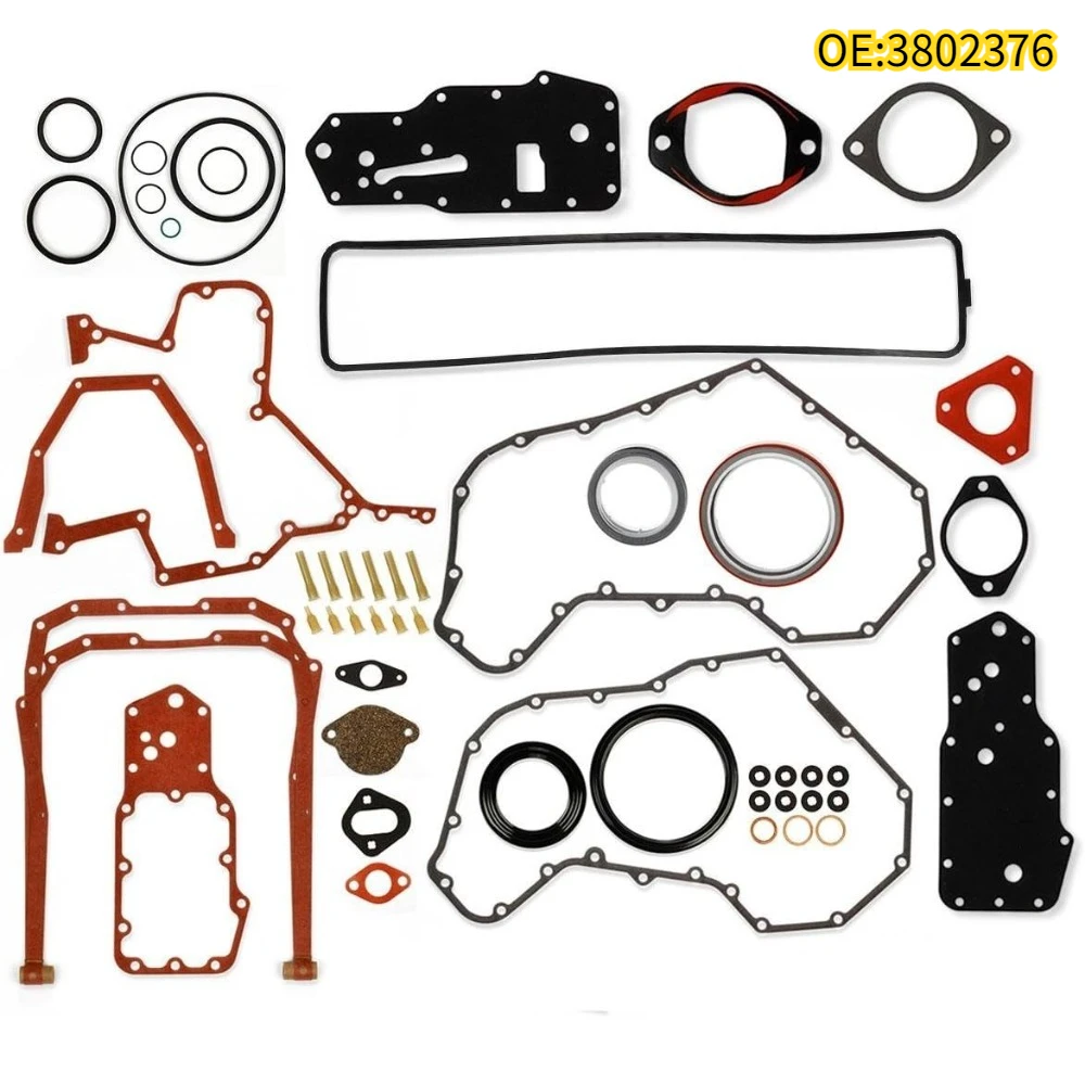 

For 3802376 Full Head Gasket Set Replacement For DIESEL 5.9L 12V 6BT 1989-1998 EH50020 KBCSF GT6B KBCSFGT6B