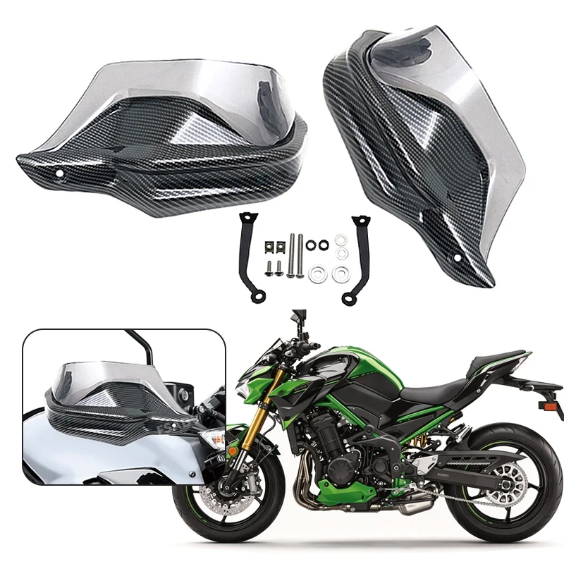 Dedicated Hand Guard Motorcycle Z900 Handguards Handlebar Guards Windshield For KAWASAKI Z900 Z 900 ZR900 2017-2024 2023
