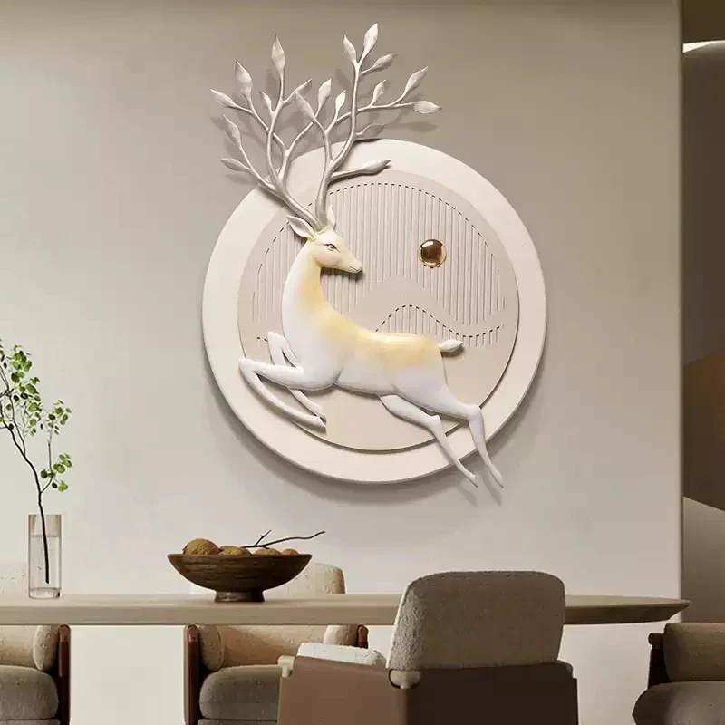 Entrance Xuanxin Chinese Light Luxury Cream Wind Vertical Version Of LED Wall Lamp Painting Corridor Advanced Sense Of Lighting
