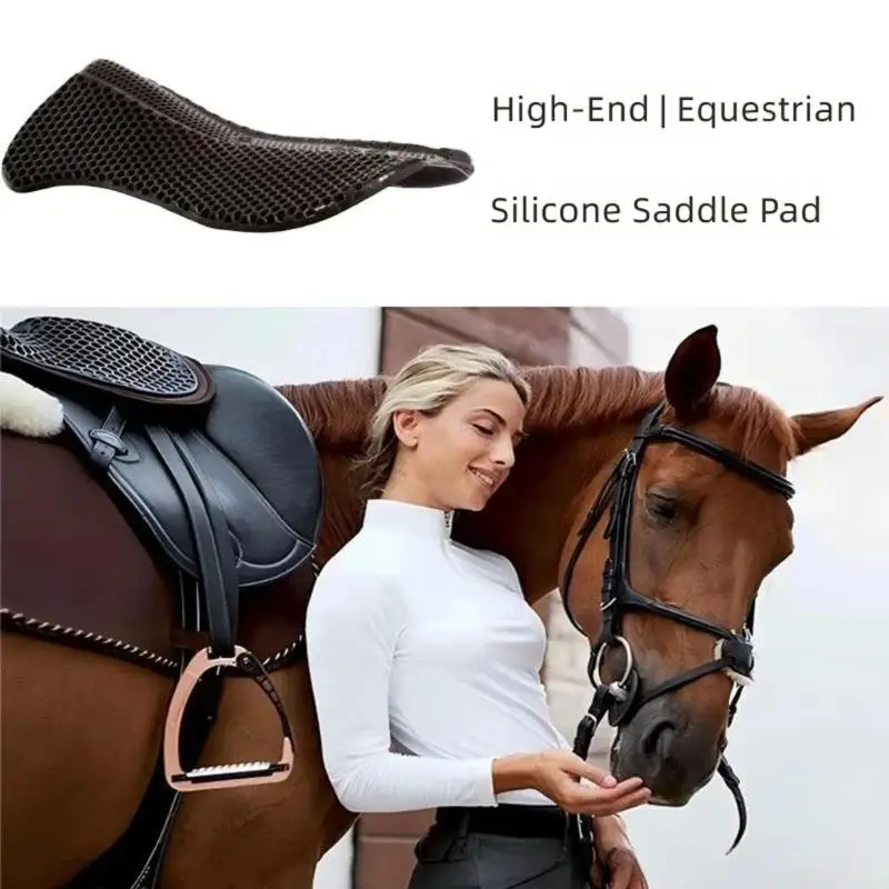 U2JB Washable Horse Back Layer with Openwork Design for Trail Use