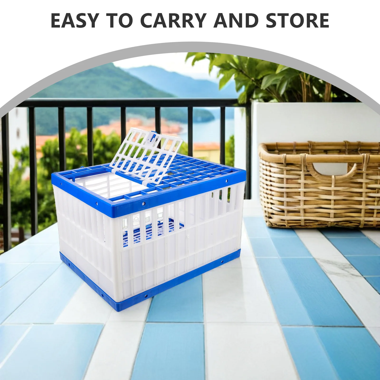 

Lightweight Pigeon Crate 15.64x11.71x9.82in Foldable for Outdoor Training and Club Events Ideal for Racing and Home Use