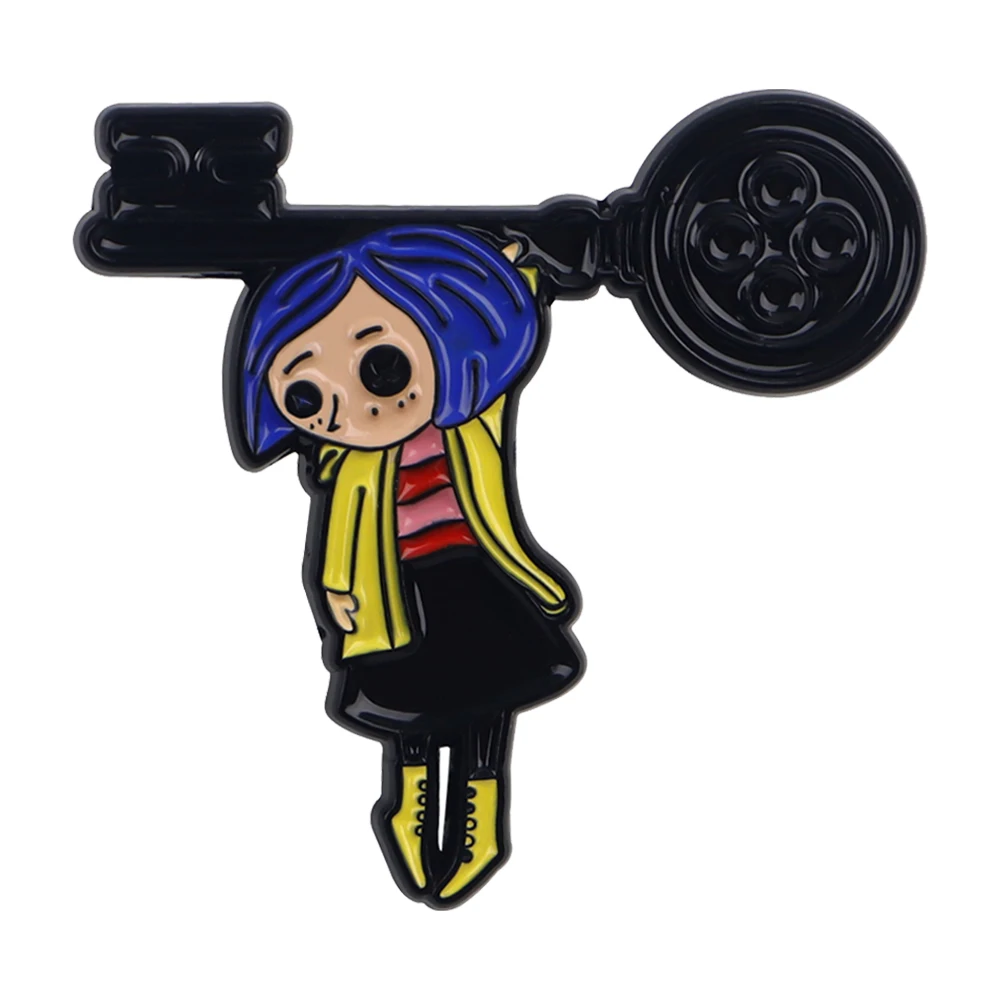 Thriller Animated Movies Enamel Pin Brooches on Clothes Badge Bag Clothes Lapel Woman Men Jewelry Gift