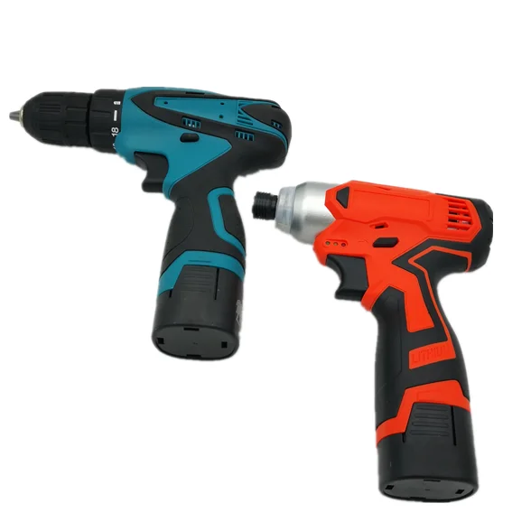 18V Electric Screwdriver and  18V Electric Drill 2-piece Set 2In1 Dual-purpose tool set With Twist Drill