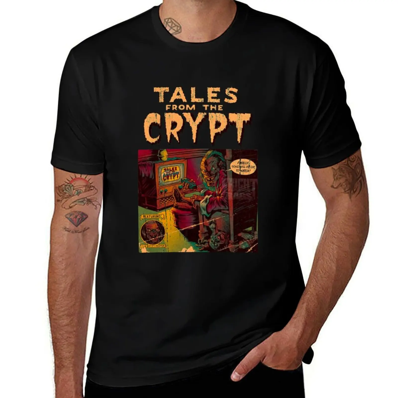 

Tales from the crpt shirt T-Shirt customs design your own vintage graphic tee tees boys whites t shirts for men graphic
