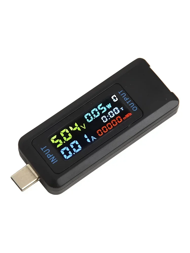 Ammeter Battery Tester USB C Power Meter Testing Charging Status Power Meter Wide Compatibility Real-time Measurement