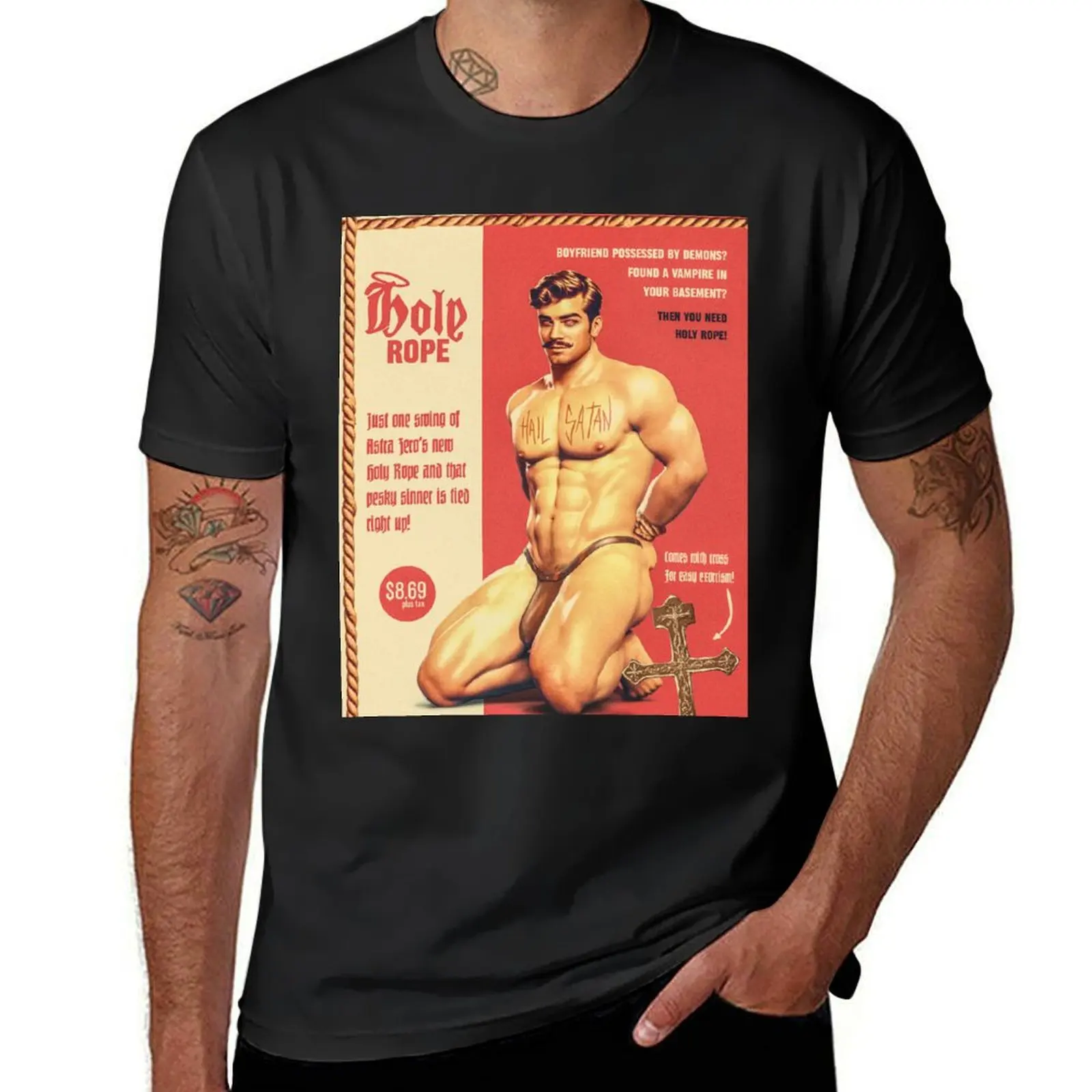 

Holy Rope PG T-Shirt funny costumes anime shirt blanks affliction shirts shirts men graphic