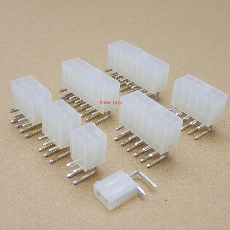 5/10PCS 5569 4.2mm right angle female socket power wire connector 2*2/3/4/5/6/7/8/9/10/12 Pin for 5557 plug pc/car/computer