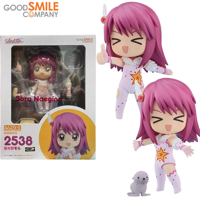 

In Stock Good Smile Company Genuine Nendoroid Kaleido Star Sora Naegino Anime Character for Gift Collection Action Toys Model
