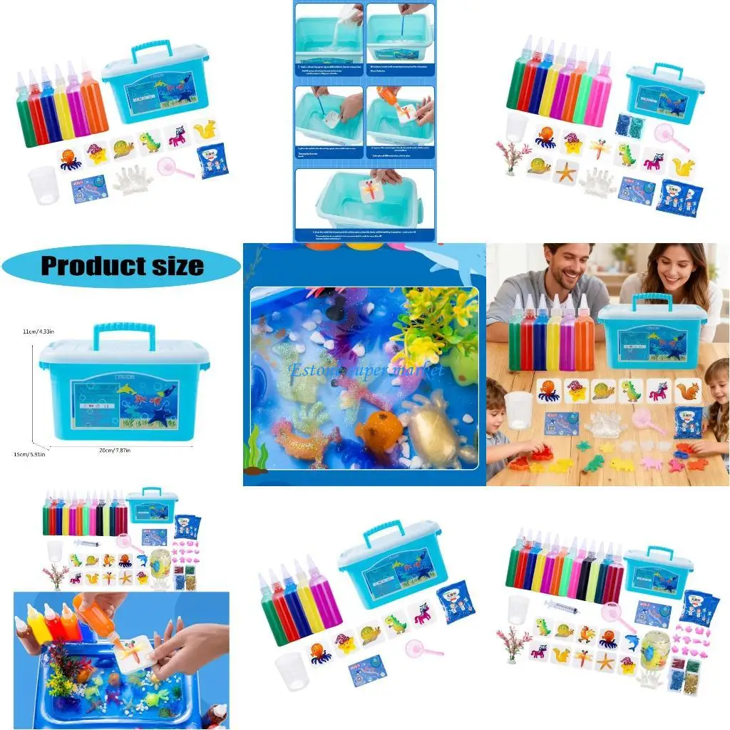 

090B Magicking Water Gel игрушка ролевая игра приключенческий комплект активируемые водой игрушки для детей забавные игрушки для