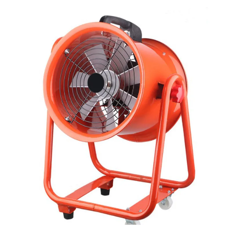 Industrieller tragbarer axialer explosionsgeschützter Abluftgebläse-Lüfter