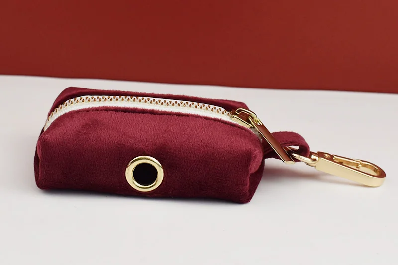 Rotes Weinrot-Samt-Hundehalsband und Leinen-Set für große Hunde, individuell graviertes Namensschild, Haustierzubehör, Hundeleine, Velvet07 – Detail 10