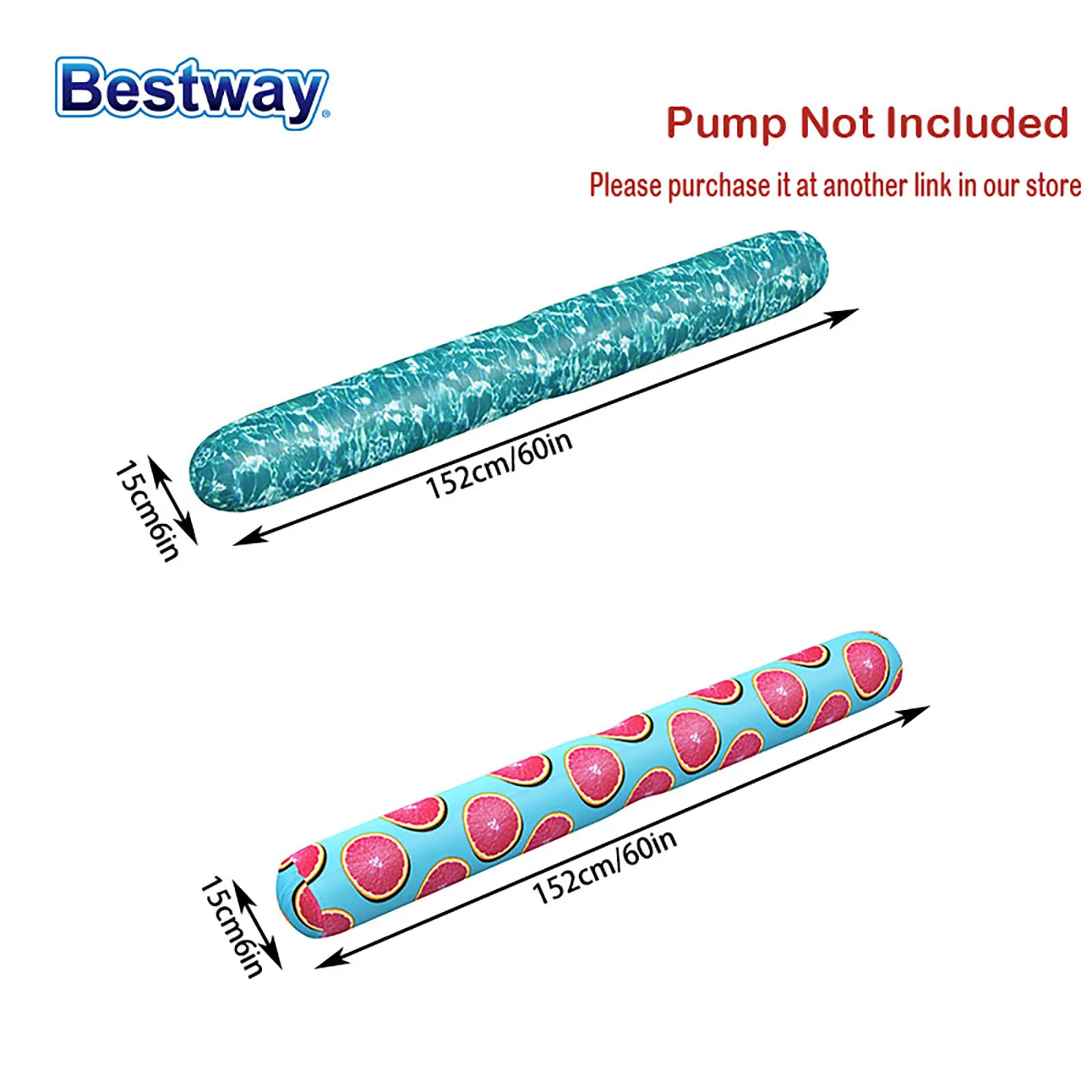 Bestway 43734 1pc aufblasbarer Schwimm schwimmer stock, Pool-Schwimm stock für Erwachsene, aufblasbarer Pool-Schwimmer rohr, Pool-Freizeit-Schwimm stock