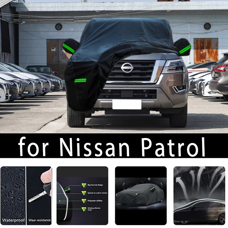 

For Nissan patrol protective covers, it can prevent sunlight exposure and cooling, prevent dust and scratches