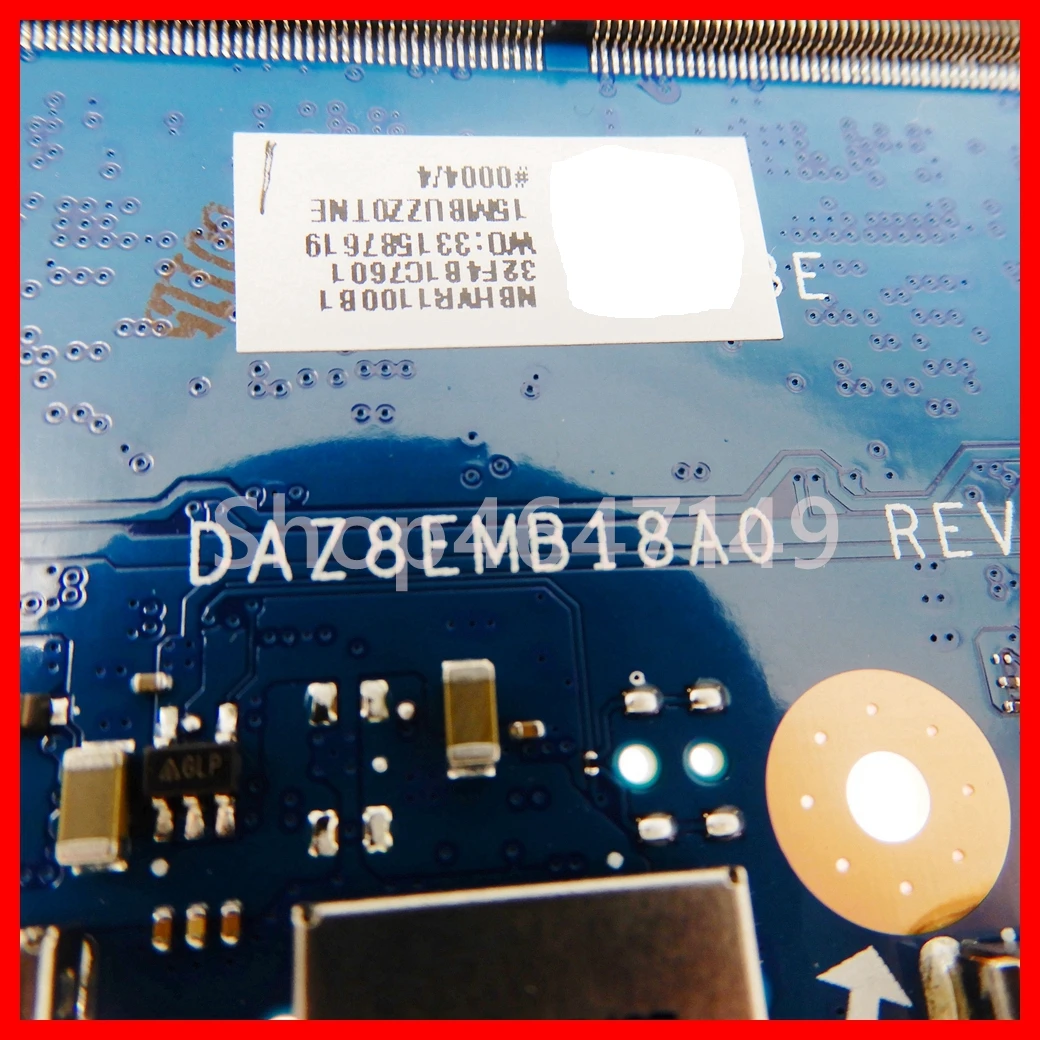 DAZ8EMB18A0 Mainboard For ACER Aspire A315-23 A515-46 Laptop Motherboardrd NBHVR1100B with R7-3700U CPU 4GB-RAM R530-V2G GPU