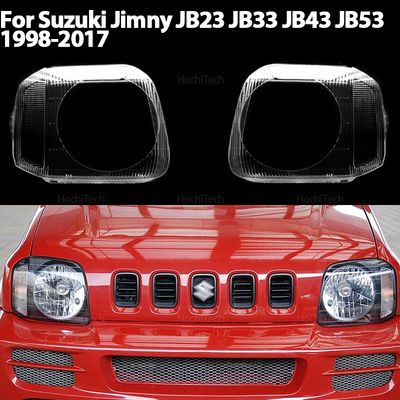 

Крышка фар для Suzuki Jimny JB23 JB33 JB43 JB53 1998-2017, автомобильный аксессуар, замена прозрачных фонарей, линзы для фар