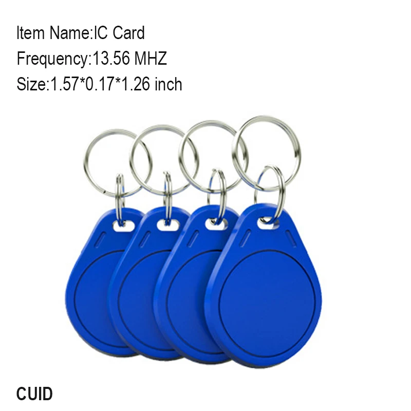 5/10 قطع من رقائق NFC الذكية للتحكم في الوصول بموجات الراديو، سلاسل مفاتيح نسخ قابلة لإعادة الكتابة 0 منطقة، علامات نسخ 13.56 ميجا هرتز، ناسخة S50