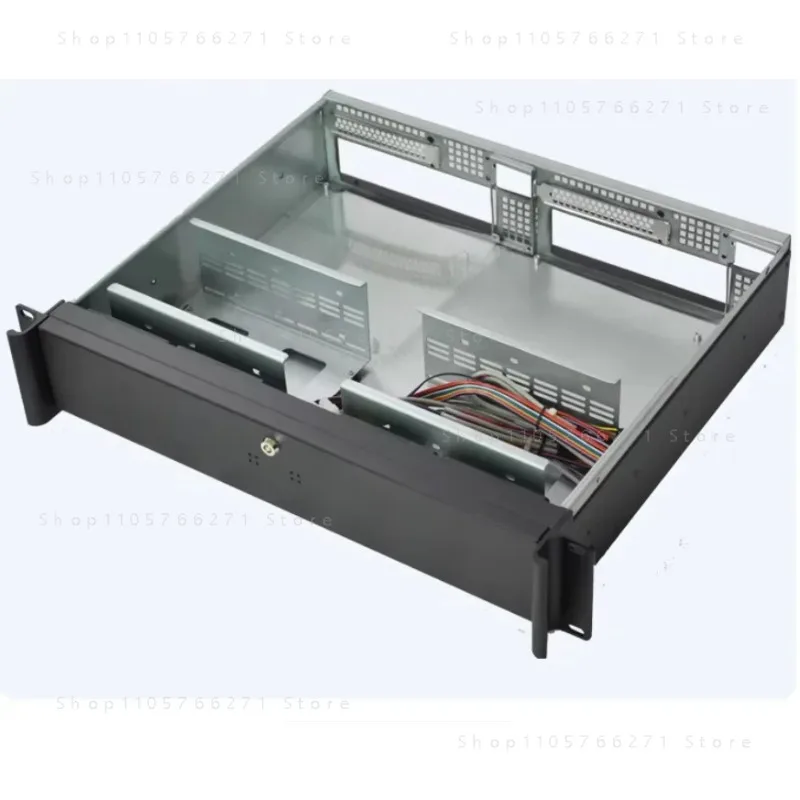2U Mini ITX Dual System Industrial Compact Rack Mount Case for Server & Control System