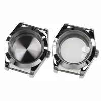 High Quality 36mm 39mm Steel Watch Case with Sapphire Crystal for SKX007 Mod Nh35 Nh36 Nh34 Automatic Mechanical Movement SKX007