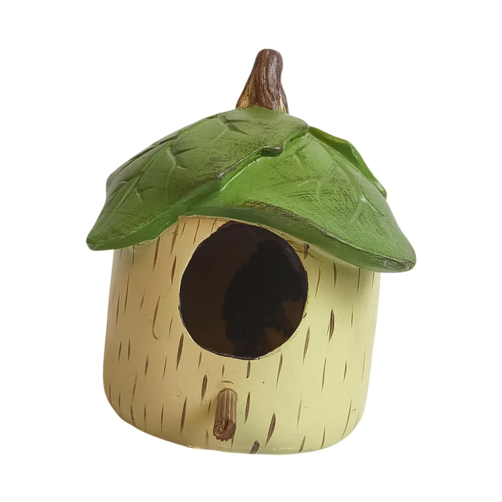 Hanging Bird House Outside Garden Decor, Birdhouse Decorative Bird Nest Bird Hut for Garden Tree, Bird Lovers Gift