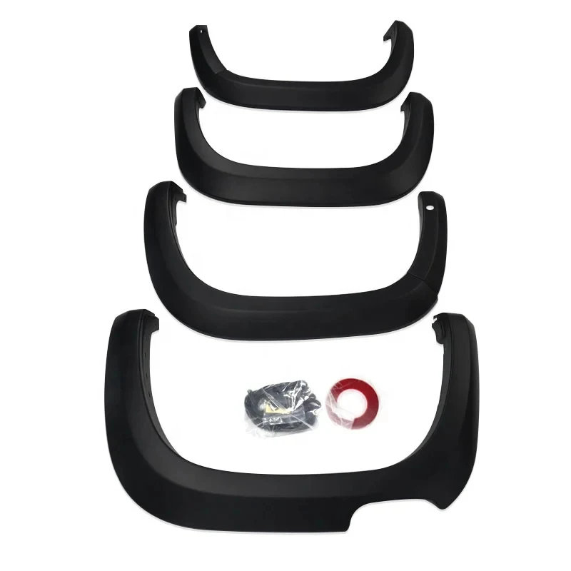 

Matte Black Wheel Arch Fender Flare With Smart Hole Auto Exterior Accessories