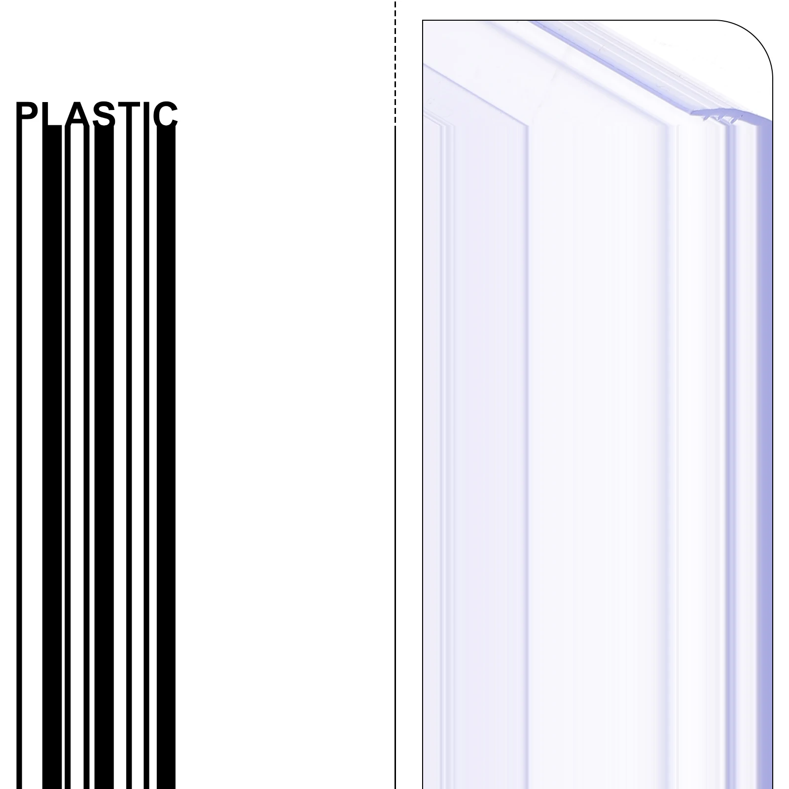 20 Buah Rak Label Plastik Tempat Tag untuk Rak Display Ritel Rak Label Plastik Organizer Kartu