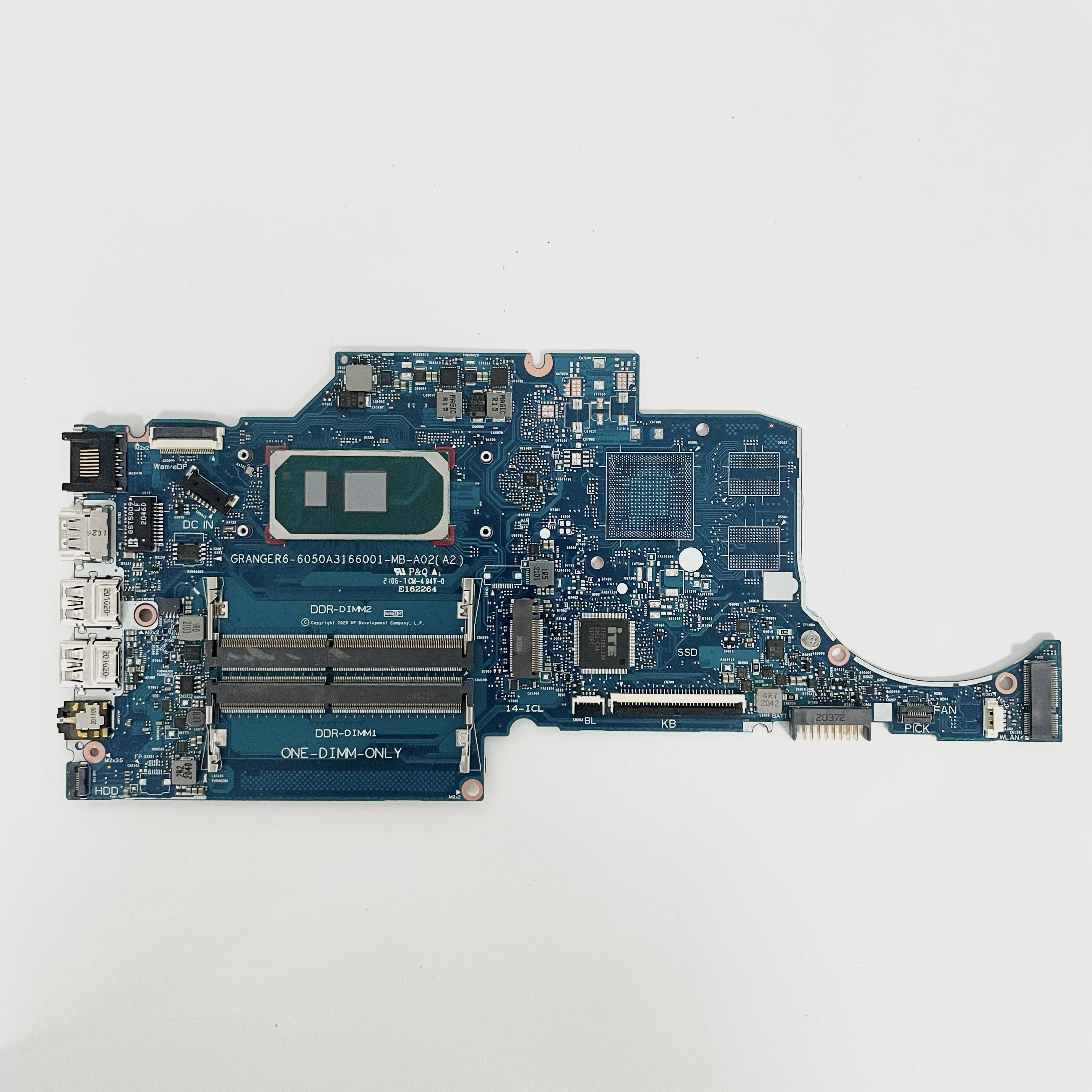 GRANGER6-6050A3166001-MB-A02 For HP 14-CK 14-CF 240 G7 246 Laptop Motherboard CPU: I5-1035G1 I7-1065G7 UMA DDR4 100% Test OK