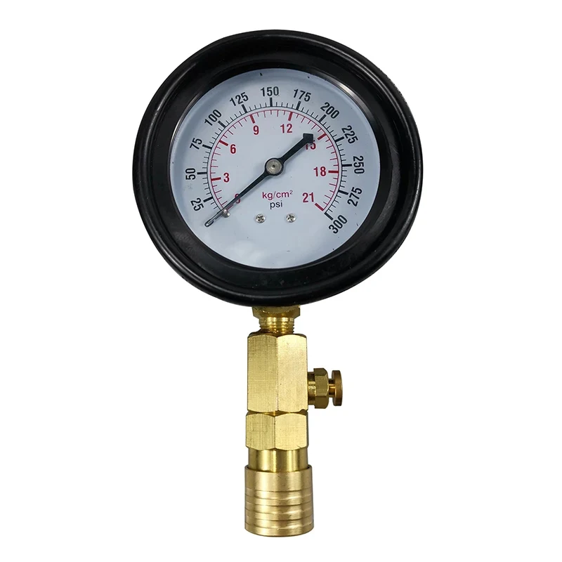 New Multifunctional Connected Petrol Gas Engine Cylinder Compressor Gauge Meter  Tester Leakage Diagnostic